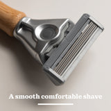 Smooth comfortable shave