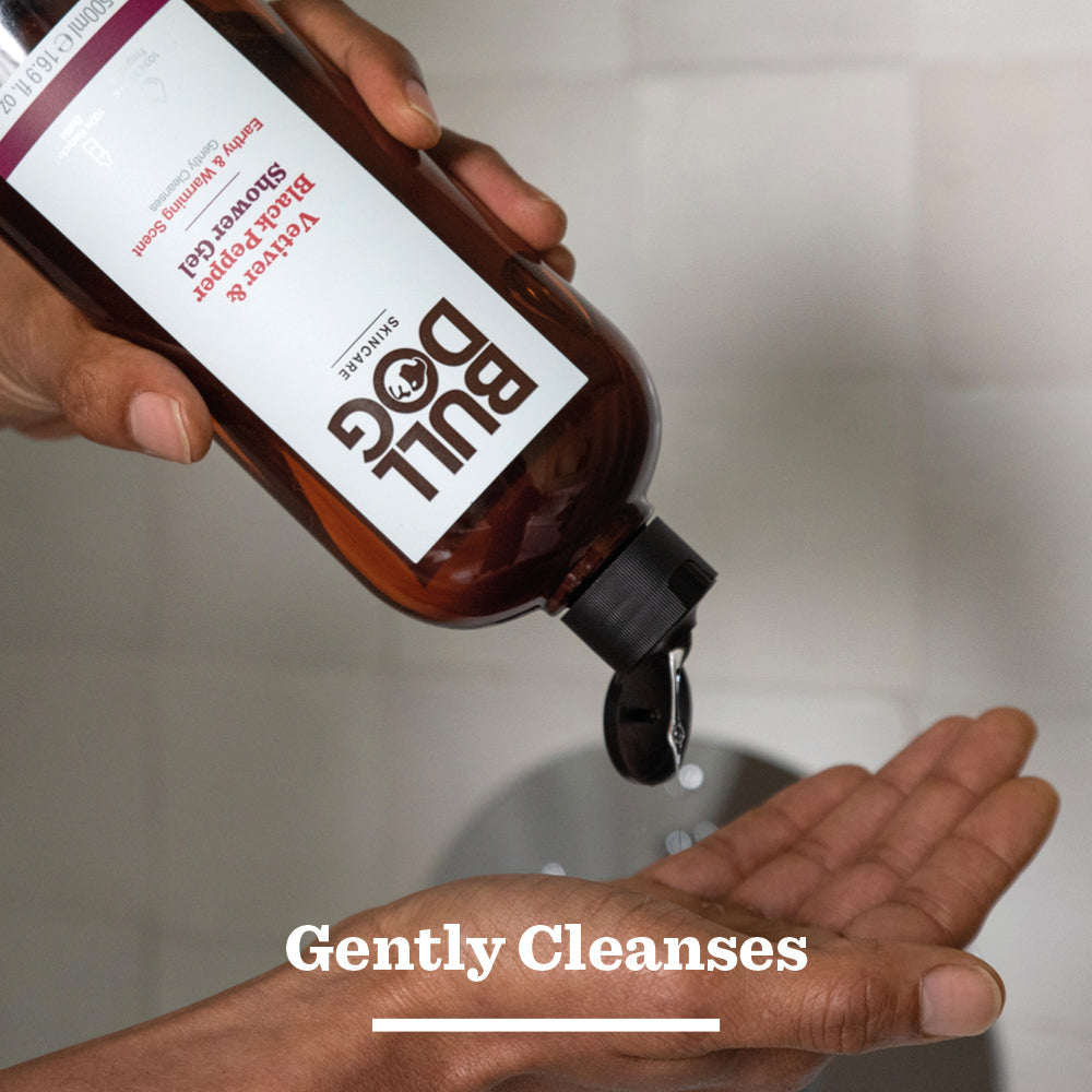 Bulldog Men's Vetiver & Black Pepper Shower Gel