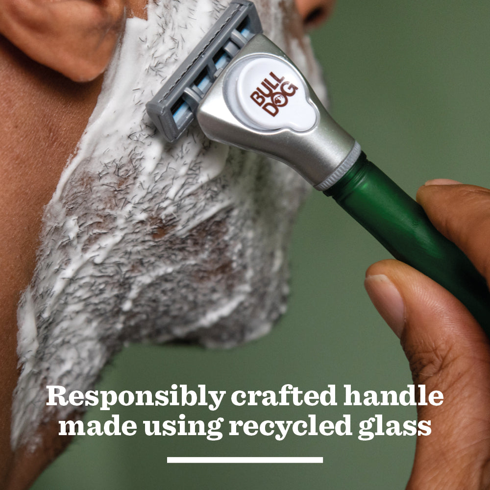 Original Glass Razor for Men | Razor Handle – Bulldog Skincare AU